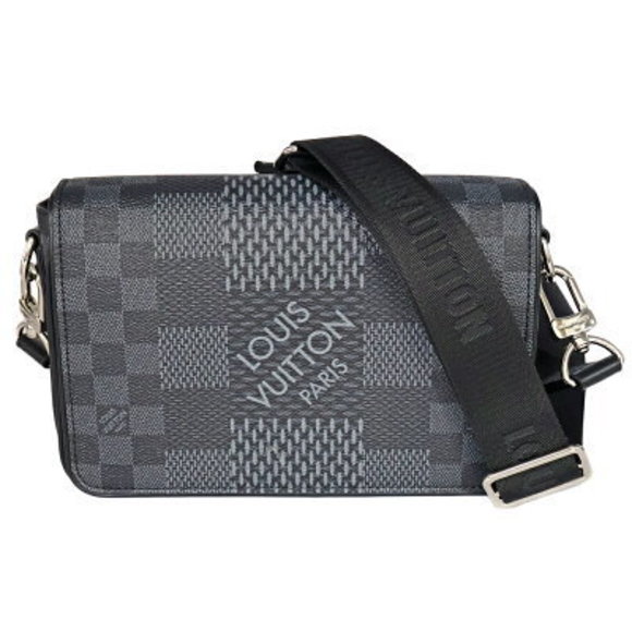 Louis Vuitton Studio Messenger Bag Damier Graphite Black - Picture 1 of 6